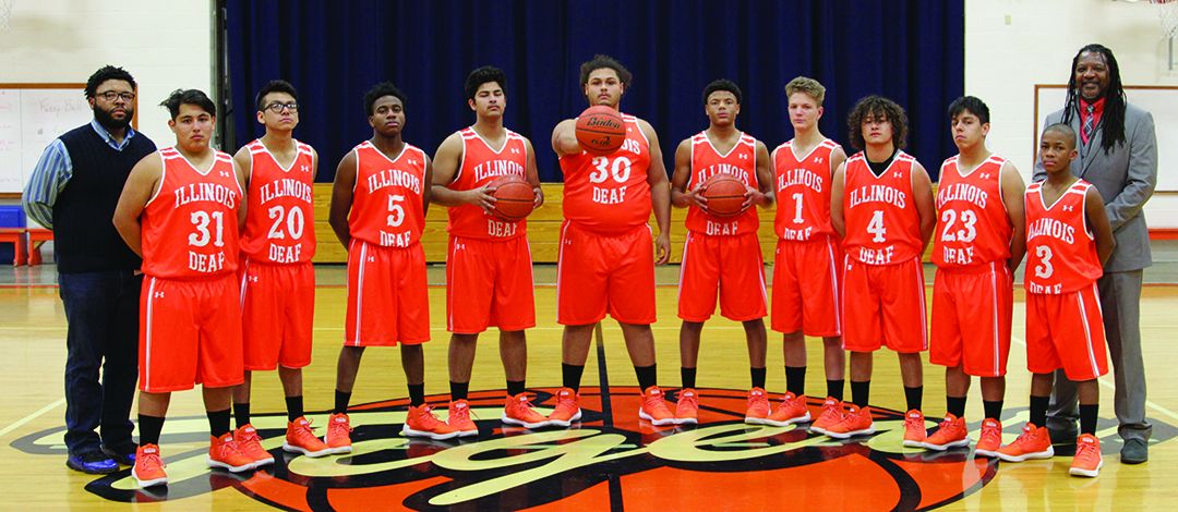 Picture of the JR/SR High Boys Basketball Team